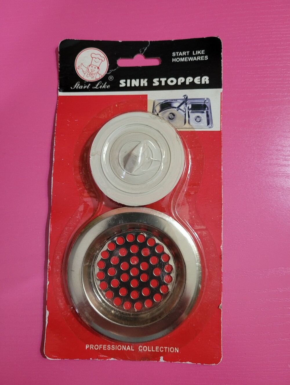 VTG Start Like Homewares Professional Collection Sink Stopper & Strainer (1776)